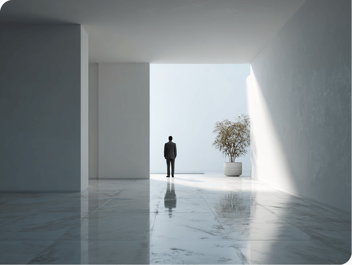 Modern interior space